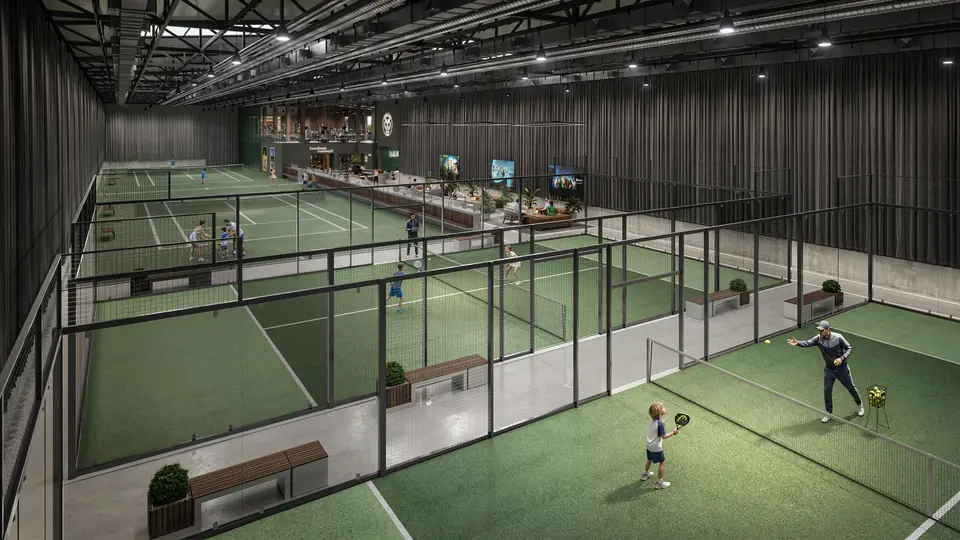 Тенис и падел кортове в Match Point Club, Плевен